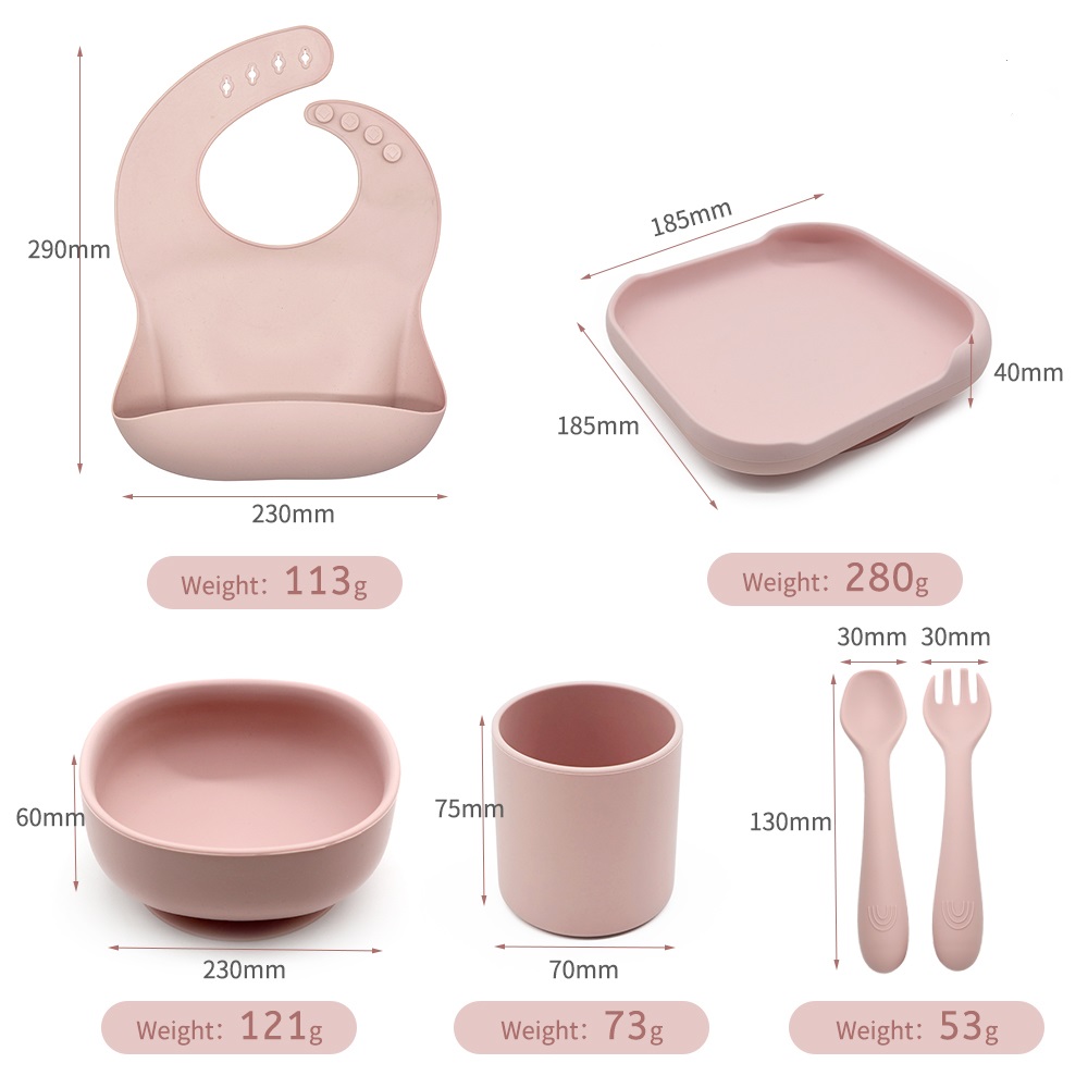 Silicone Baby Bowl Set Details 4
