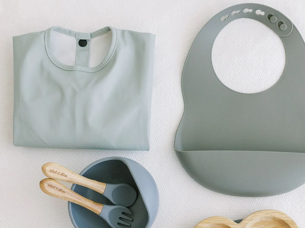 Silicone Baby Feeding Set is Safe and non-toxic