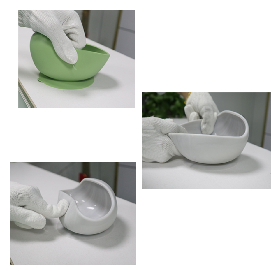 Stay Put Suction Baby Bowl Set with Spoon 4 1