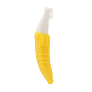 Banana Bendable Baby Teether Toothbrush 1
