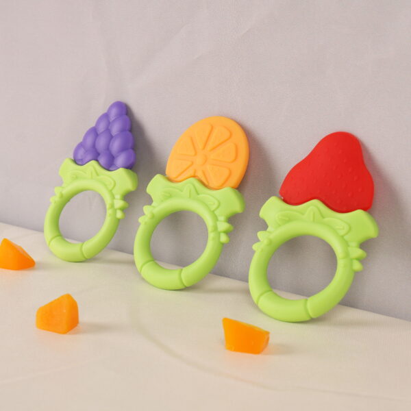 Fruit Silicone Teething Toy for Babies 2