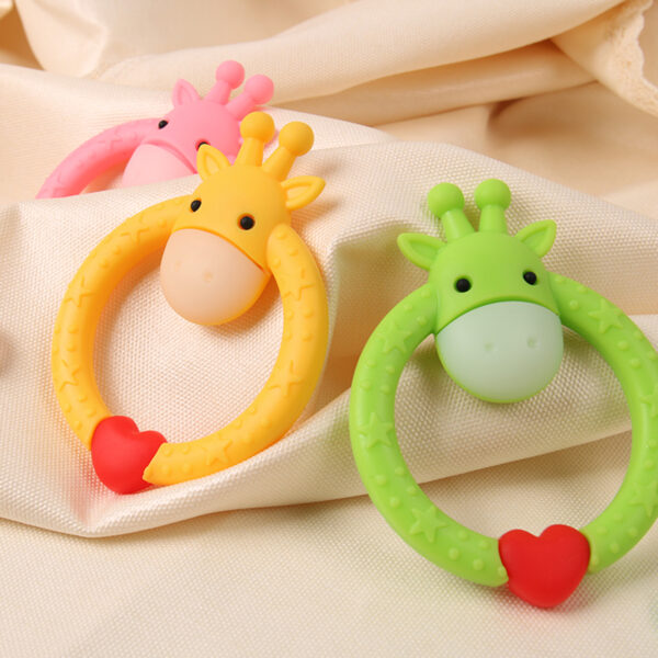 Innovative Baby Teether Ring Toy for Teething Relief 2
