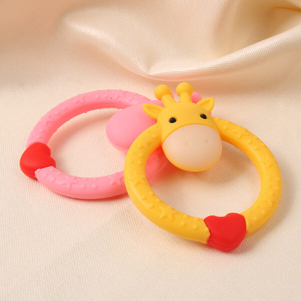 Innovative Baby Teether Ring Toy for Teething Relief 3