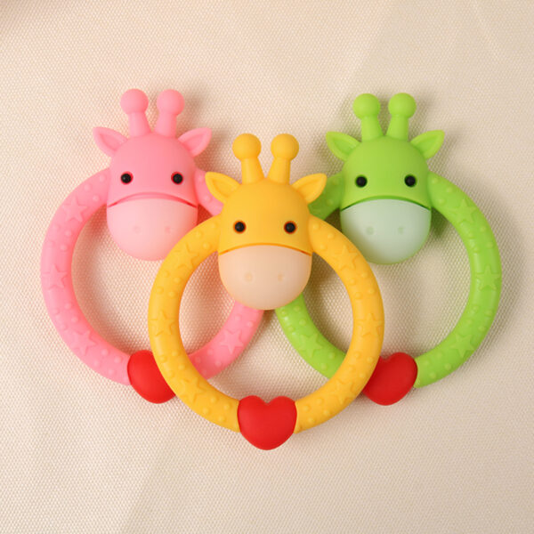 Innovative Baby Teether Ring Toy for Teething Relief 4