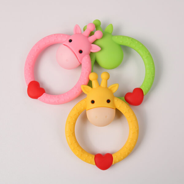 Innovative Baby Teether Ring Toy for Teething Relief 5