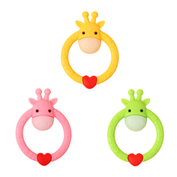 Innovative Baby Teether Ring Toy for Teething Relief 6