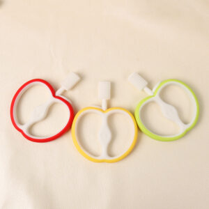 New Non Toxic Silicone Apple Teether for Babies 1