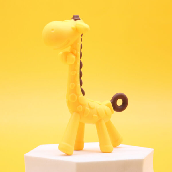 Safe Giraffe Silicone Teething Toy 1