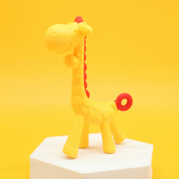Safe Giraffe Silicone Teething Toy 2