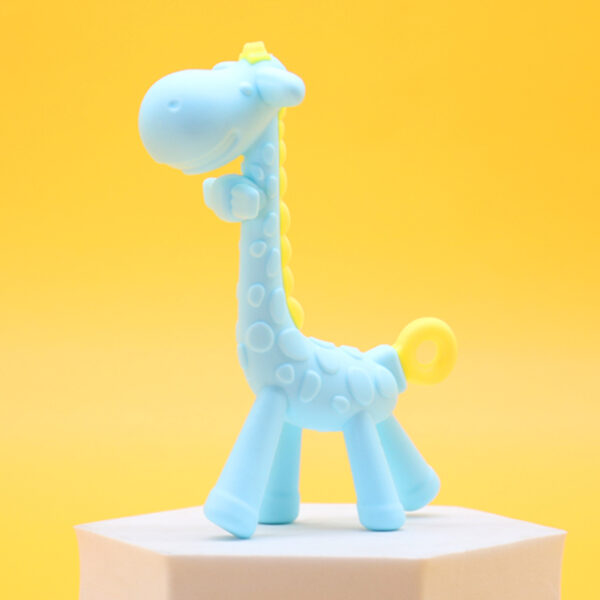 Safe Giraffe Silicone Teething Toy 4